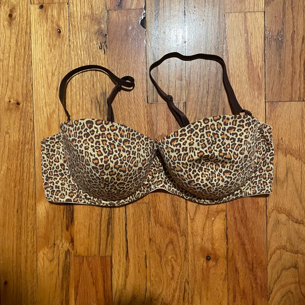 leopard bra